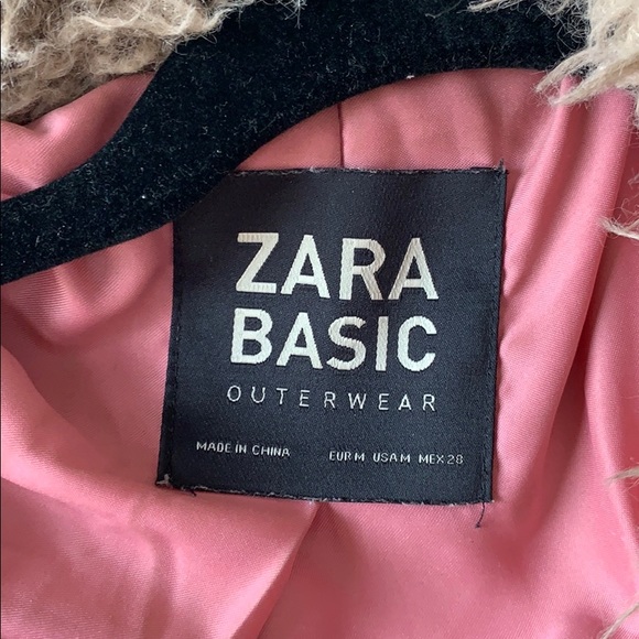 HOODED FAUX FUR JACKET - Picture 6 of 8